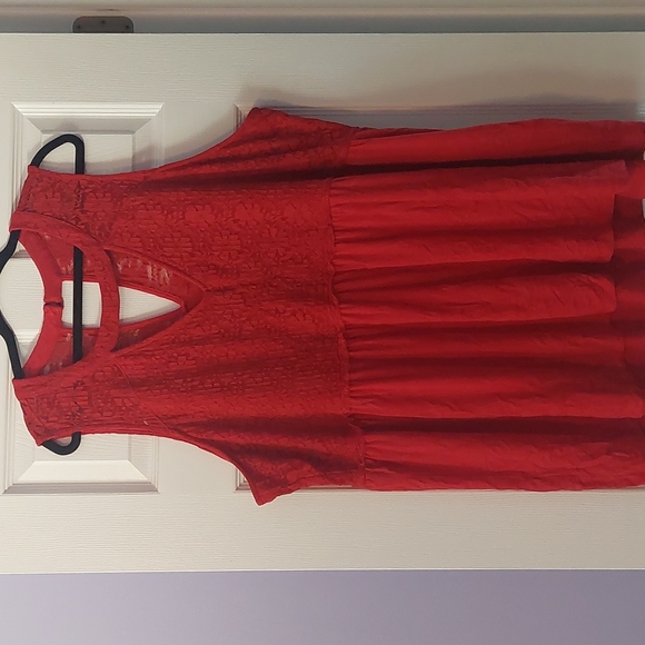 Torrid Lace Babydoll Tank 5x - Picture 2 of 11